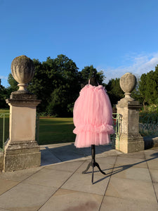 Bubblegum Pink Balloon Tulle Dress